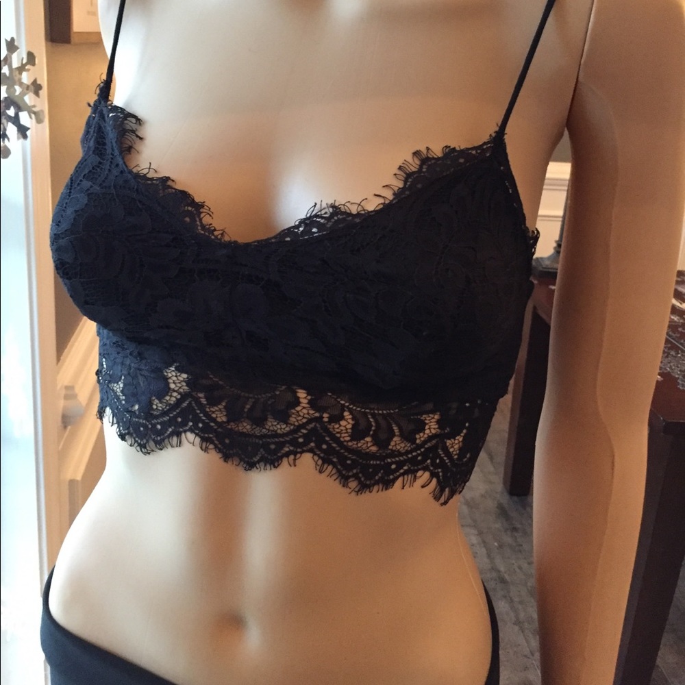 Top shop lace bralette